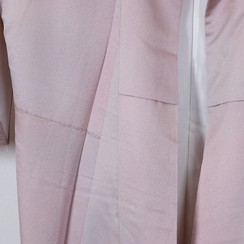 Japanese kimono used <Iromuzi> Msize silk 100% /T290