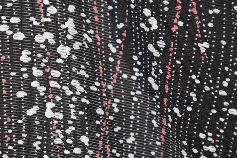 Japanese kimono used <Komon> Msize polyester /B630