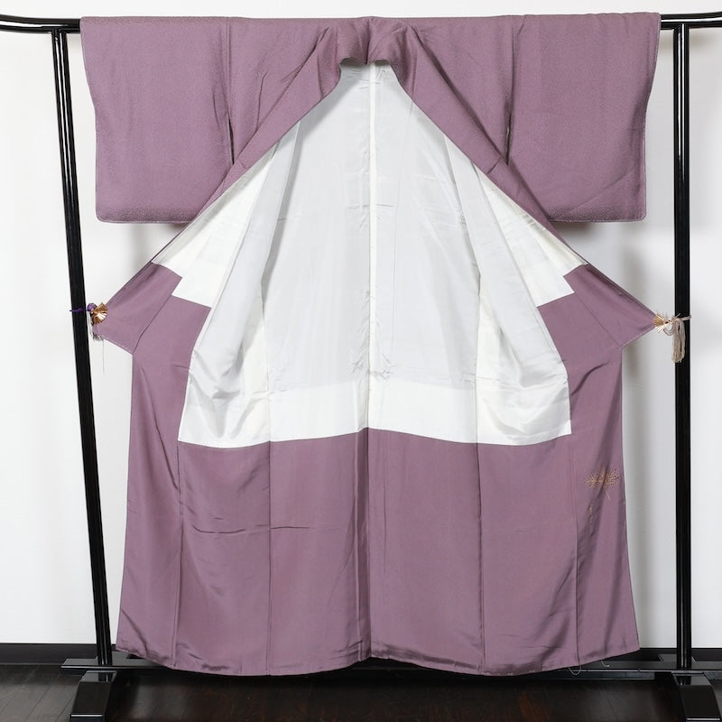 New Unused Japanese kimono <Komon> Msize silk 100% /T272
