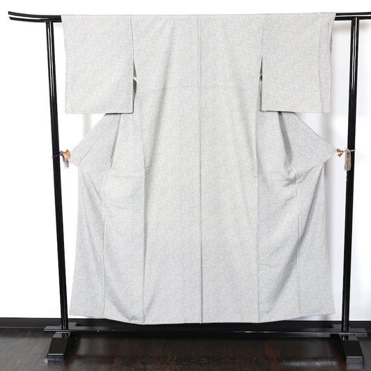 Japanese kimono used <Komon> Msize silk 100% /T270