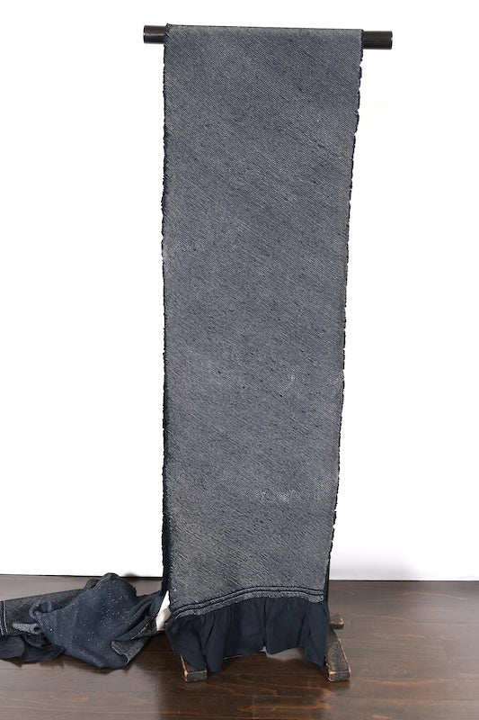 Japanese kimono used sash belt (Heko-obi) men's 100% silk /A267