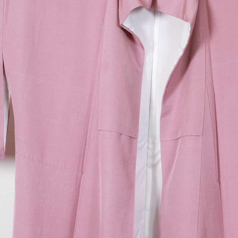 Japanese kimono used <Iromuzi> Msize silk 100% /T271