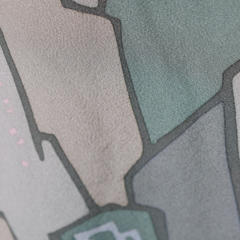 New Unused Japanese kimono <Komon> Ssize silk 100% /T286