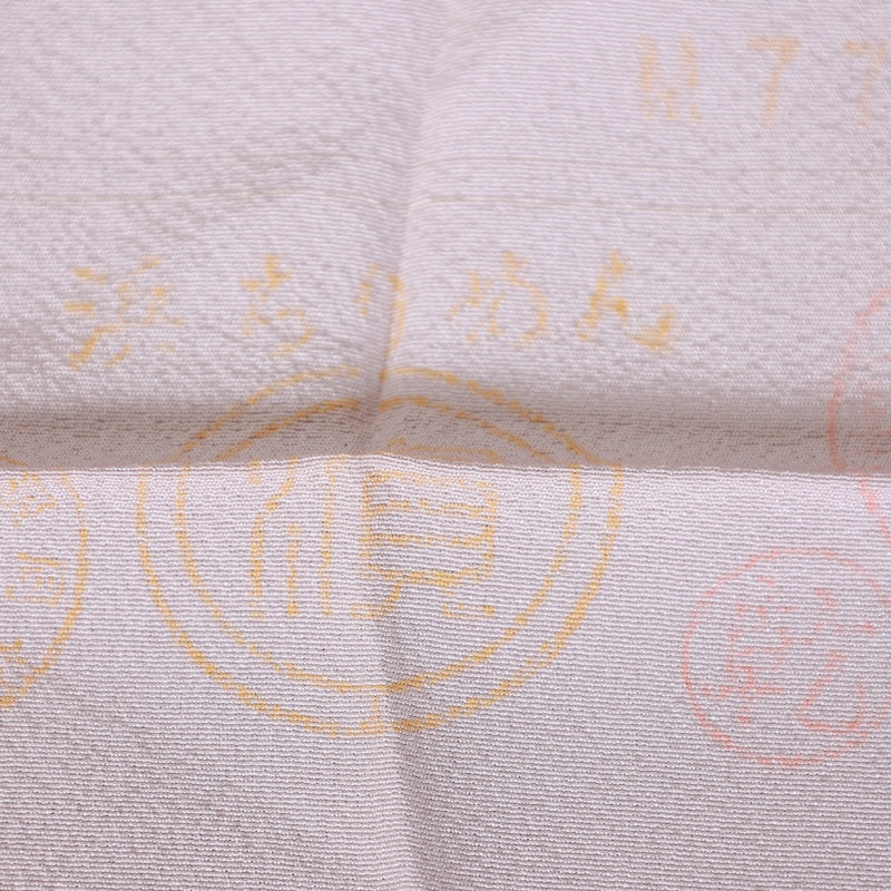 New Unused Japanese kimono <Komon> Ssize silk 100% /T286