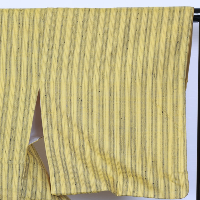 Japanese kimono used <Tsumugi> Msize silk 100% /T277