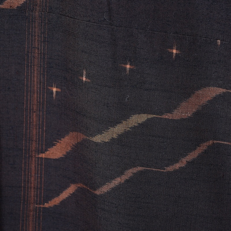 Japanese kimono used <Tsumugi> Msize silk 100% /T275