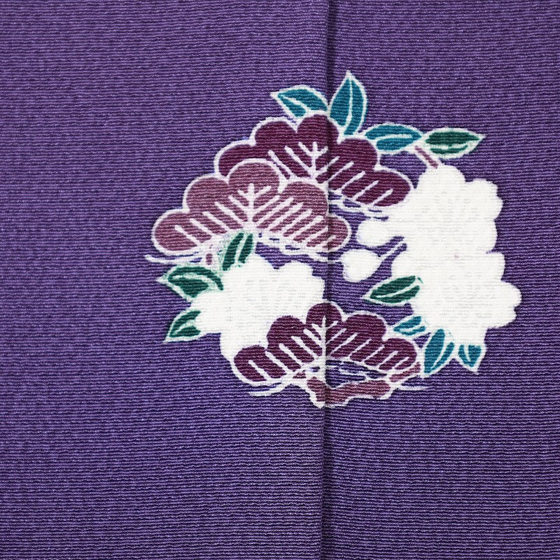Japanese kimono used <Irotomesoe> Lsize silk 100% /T274