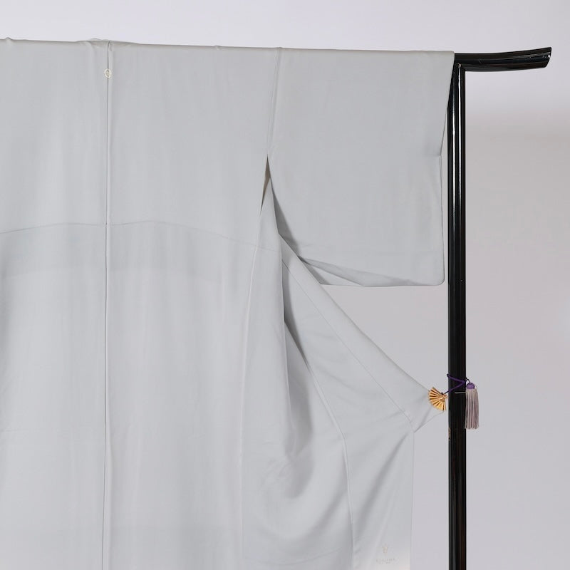 Japanese kimono (Irotomesode) L-size 100% silk / B08