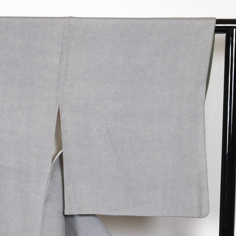 Japanese kimono used <Komon> Msize silk 100% /T284