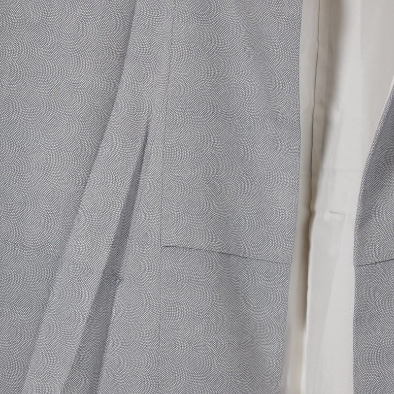 Japanese kimono used <Komon> Msize silk 100% /T284