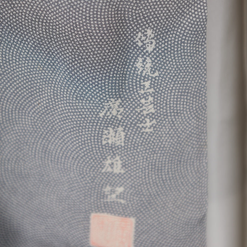 Japanese kimono used <Komon> Msize silk 100% /T284