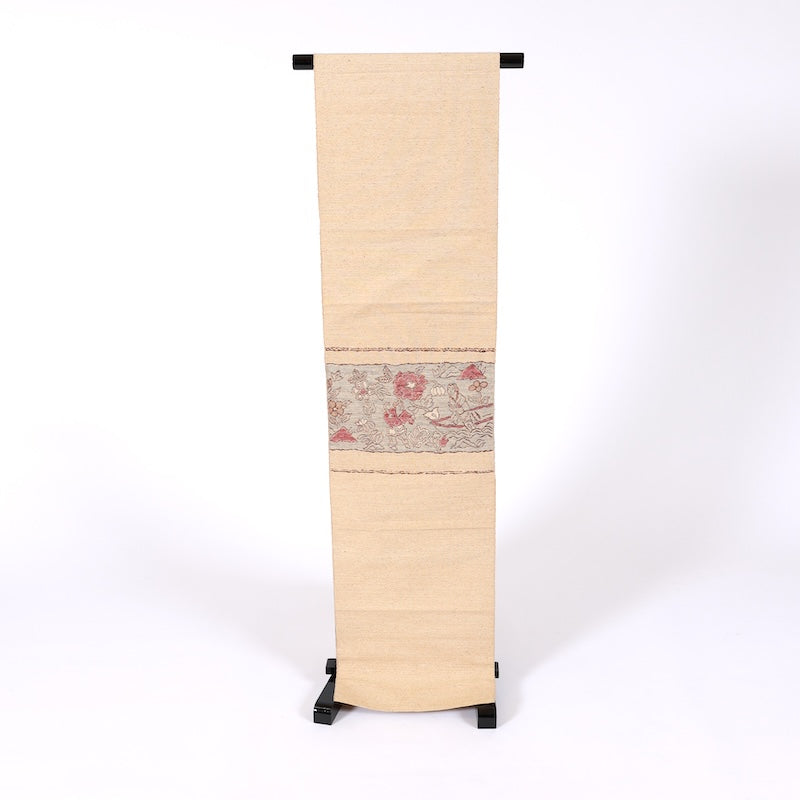 Japanese kimono used sash belt (Nagoya-obi) 100% silk /A261