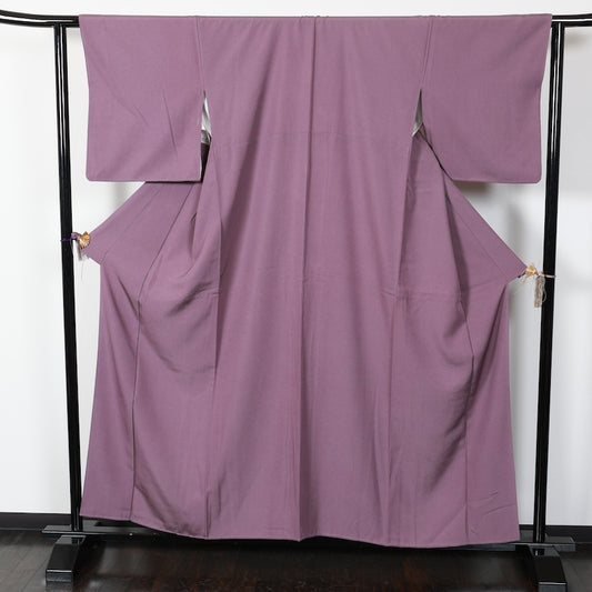 Japanese kimono used <Komon> Msize silk 100% /T206