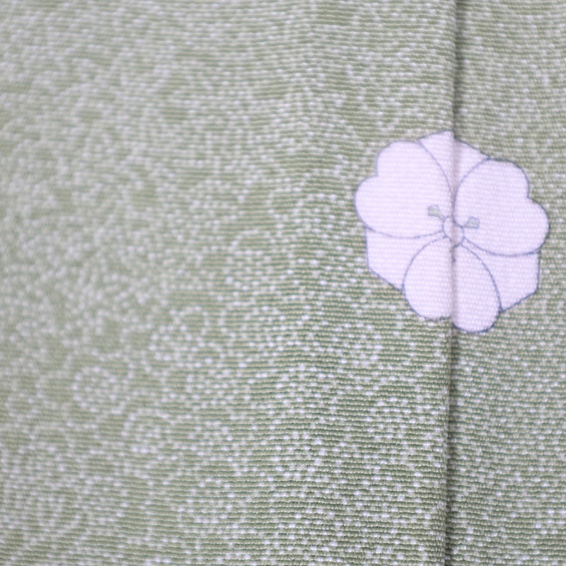 Japanese kimono used <Komon> Lsize silk 100% /T205