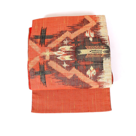 Japanese kimono used sash belt (Nagoya-obi) 100% silk /A257