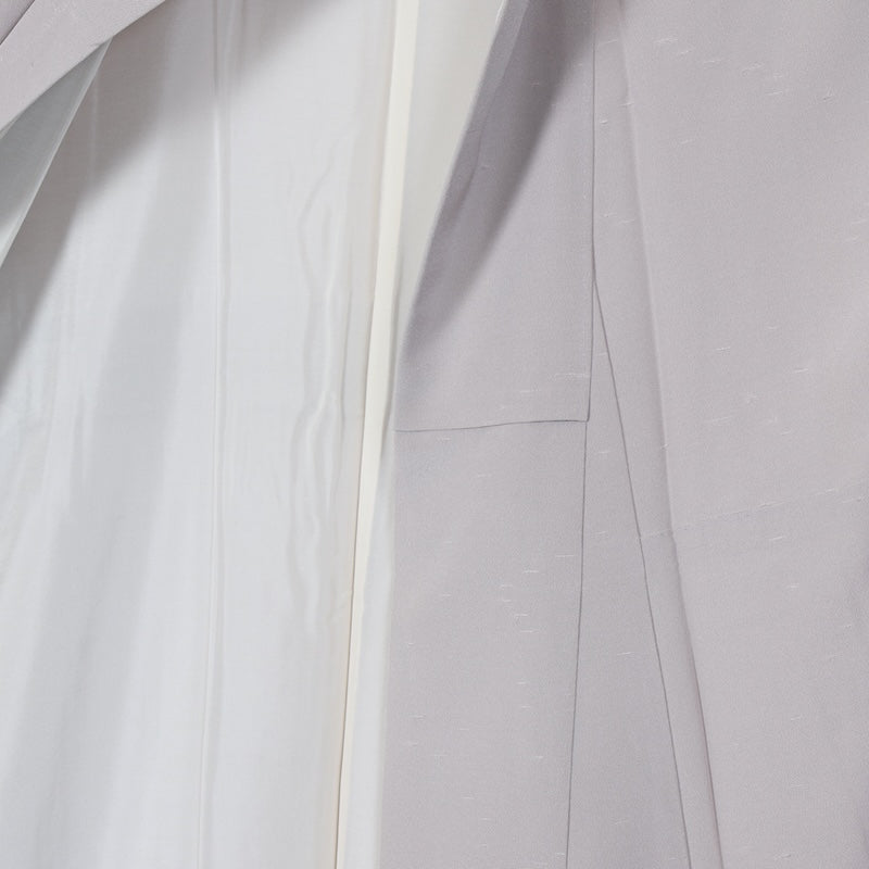 Japanese kimono used <Tsumugi> Msize silk 100% /T135