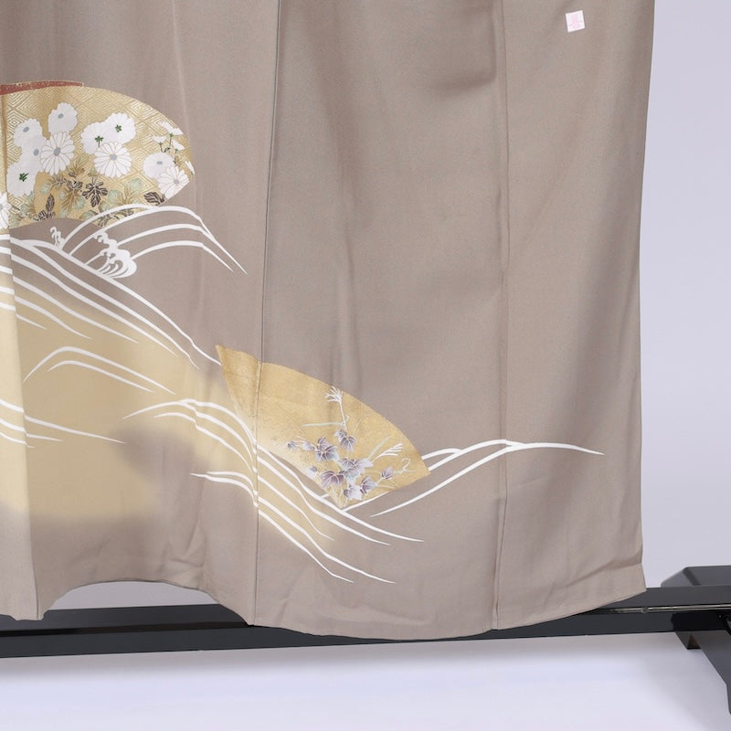 Japanese kimono (Irotome) M-size 100% silk / B11