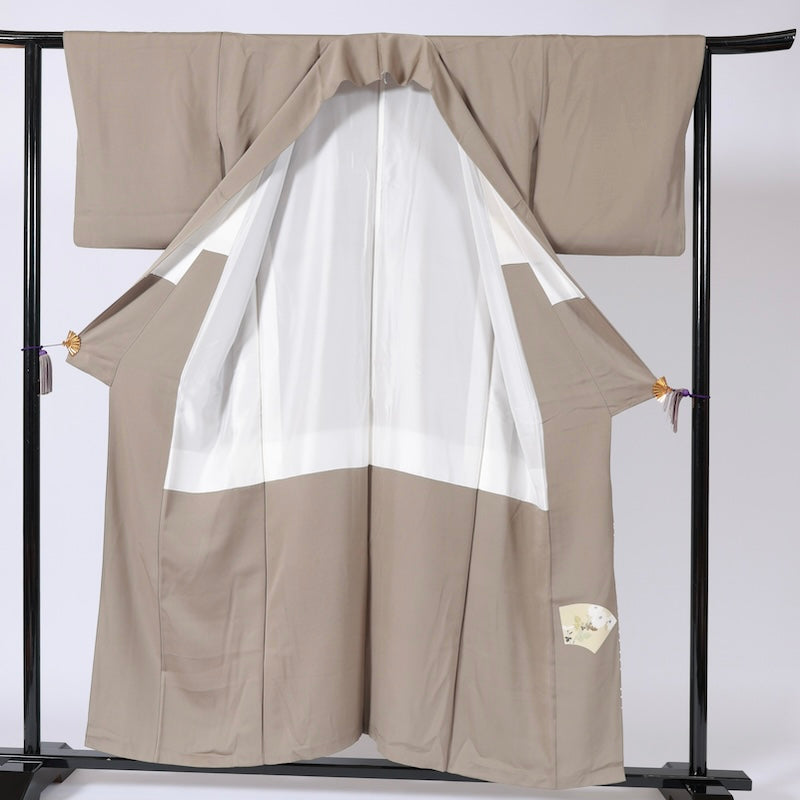 Japanese kimono (Irotome) M-size 100% silk / B11