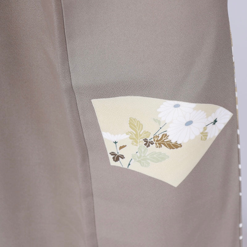 Japanese kimono (Irotome) M-size 100% silk / B11