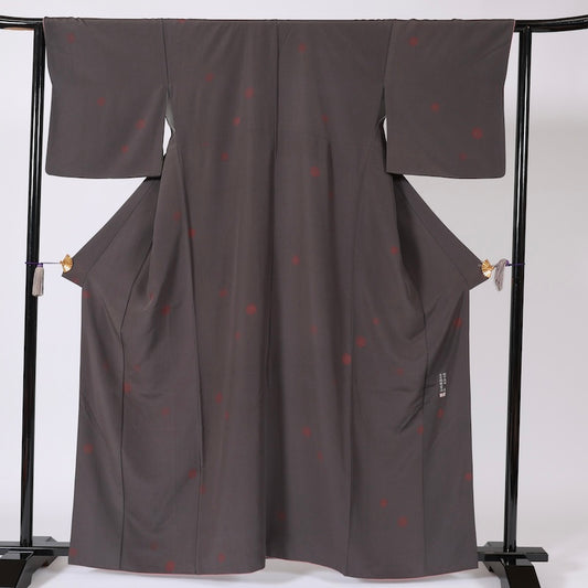 Japanese kimono (Komon) L-size 100% silk / B15