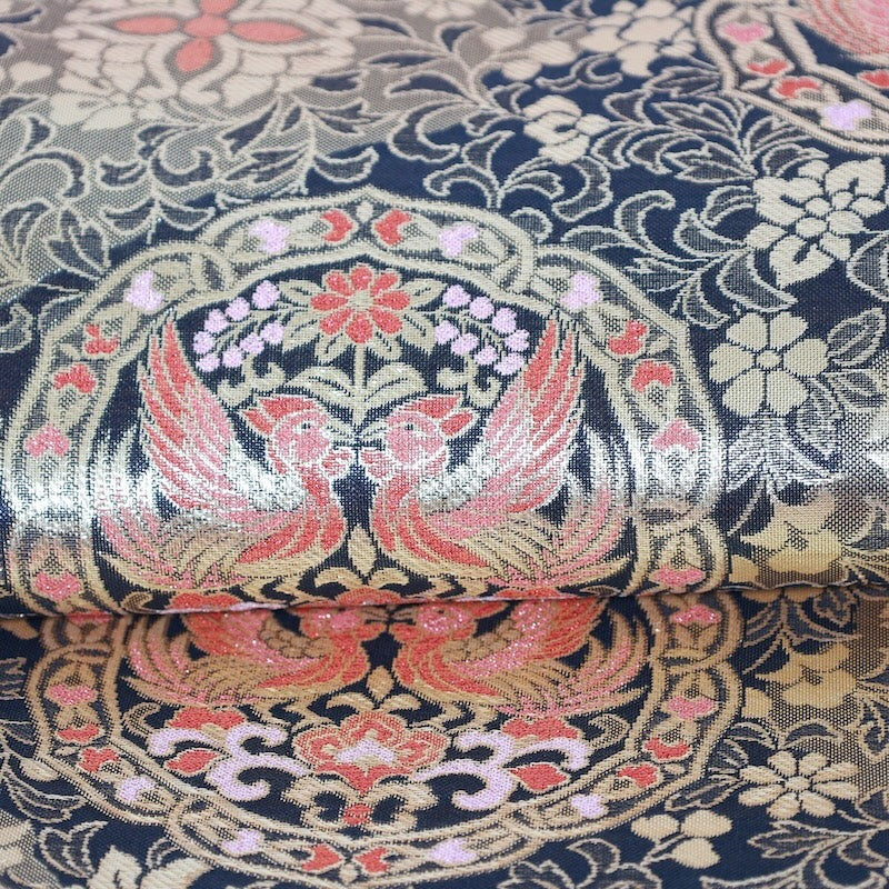 Japanese kimono used sash belt (hukuro-obi) 100% silk / T312