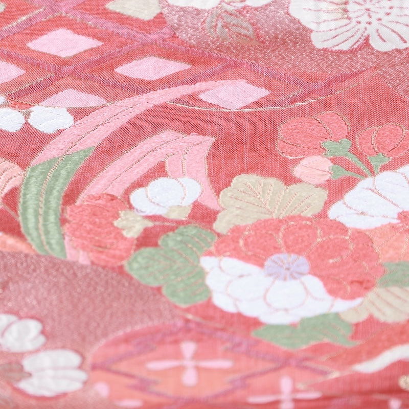 Japanese kimono used sash belt (hukuro-obi) 100% silk / T311
