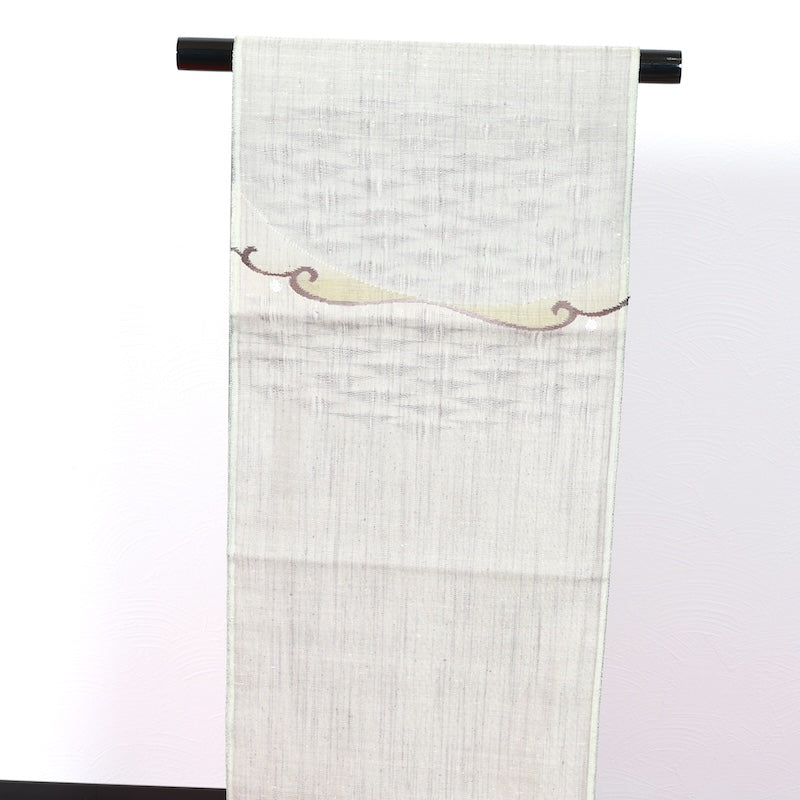 Japanese kimono used sash belt (hukuro-obi) 100% silk / T309