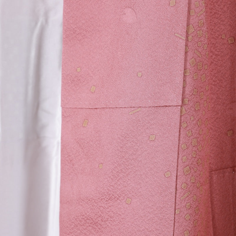 Japanese kimono (Komon) L-size 100% silk / B18
