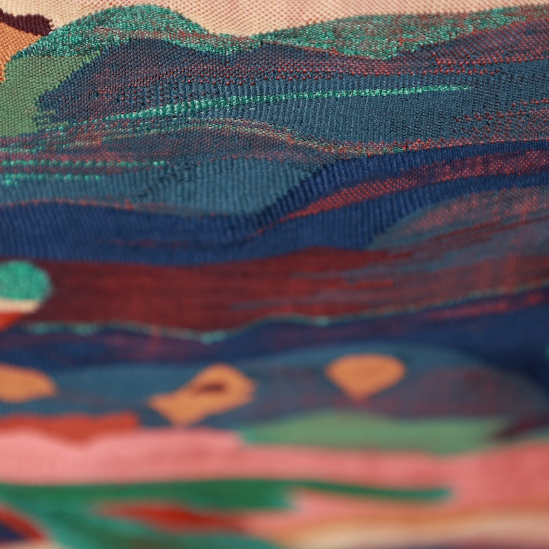Japanese kimono used sash belt (hukuro-obi) 100% silk / T306