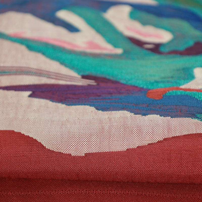 Japanese kimono used sash belt (hukuro-obi) 100% silk / T306
