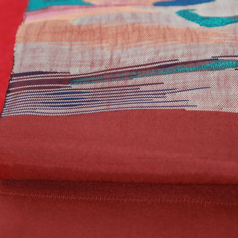 Japanese kimono used sash belt (hukuro-obi) 100% silk / T306