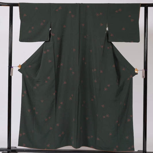 Japanese kimono (Komon) M-size 100% silk / B20