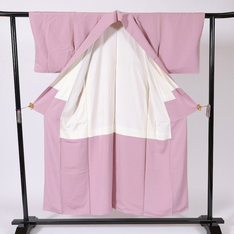 Japanese kimono (Iromuzi) M-size 100% silk / B30