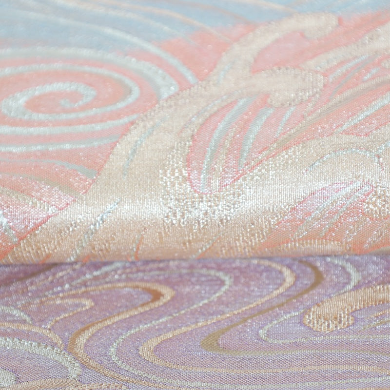 Japanese kimono used sash belt (hukuro-obi) 100% silk / T298