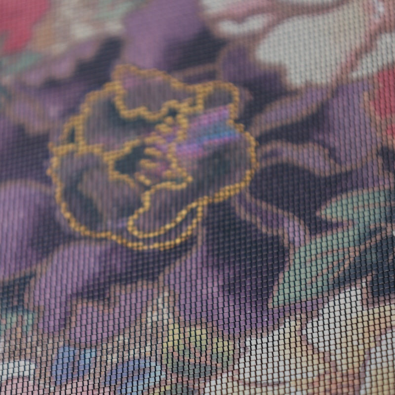 Japanese kimono used sash belt (hukuro-obi) 100% silk / T297