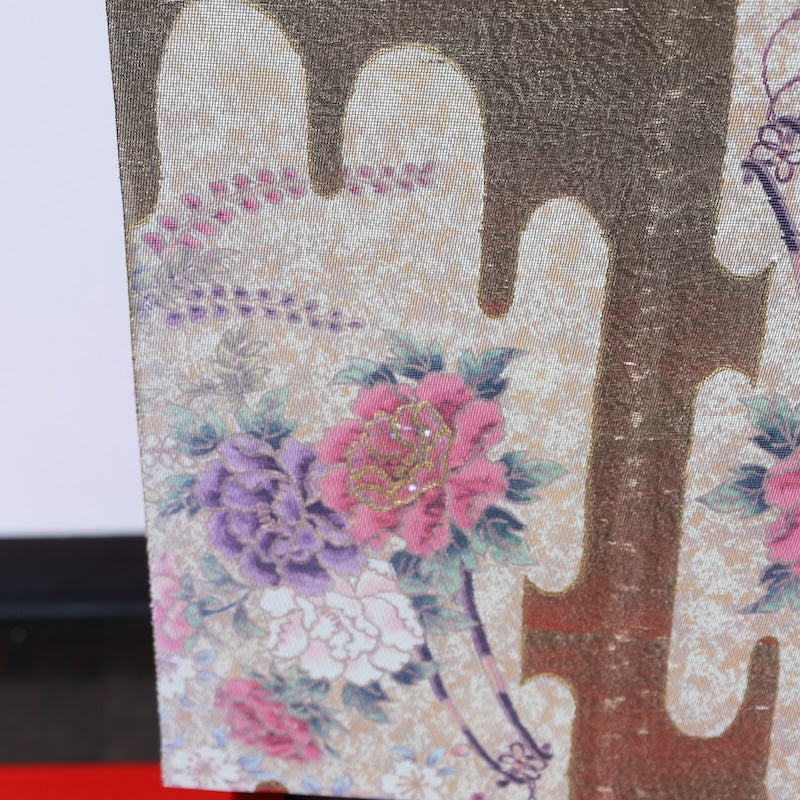 Japanese kimono used sash belt (hukuro-obi) 100% silk / T297