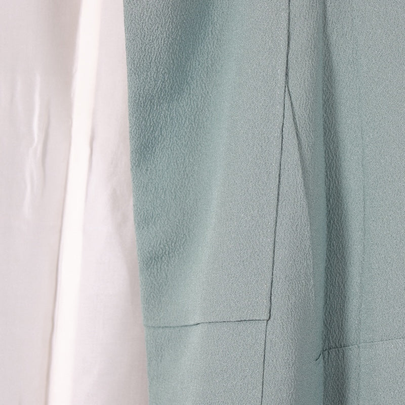 Japanese kimono (Tsukesage) L-size 100% silk / B32