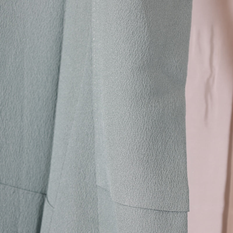 Japanese kimono (Tsukesage) L-size 100% silk / B32