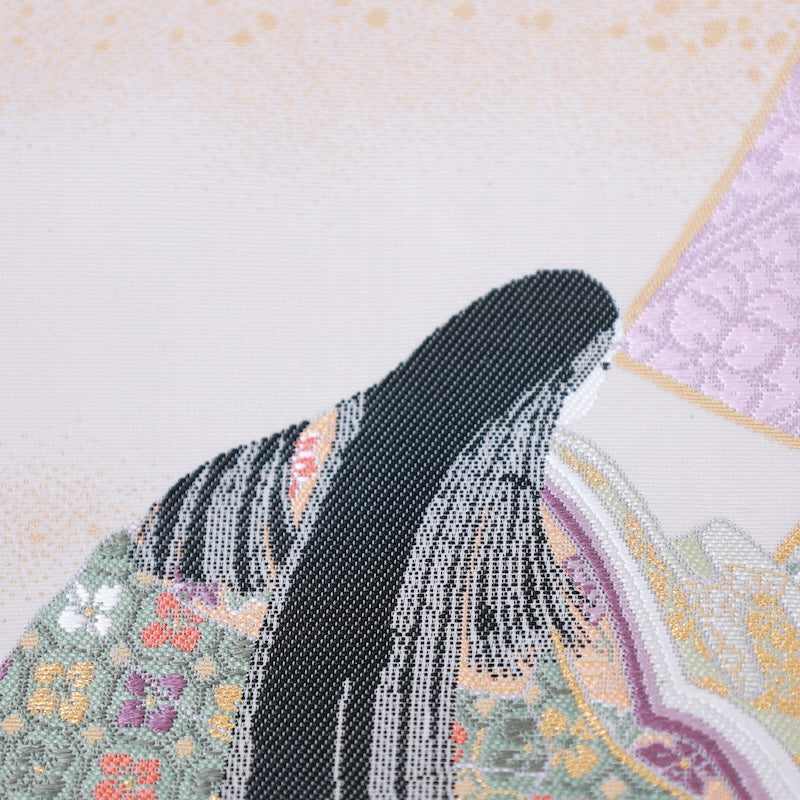 Japanese kimono used sash belt (hukuro-obi) 100% silk / T420