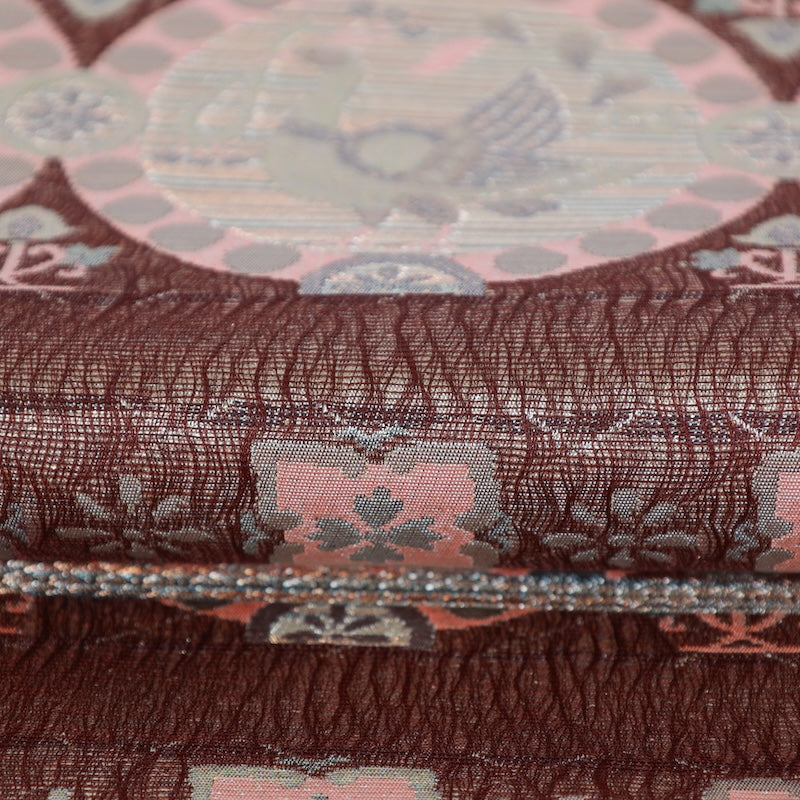 Japanese kimono used sash belt (hukuro-obi) 100% silk / T318