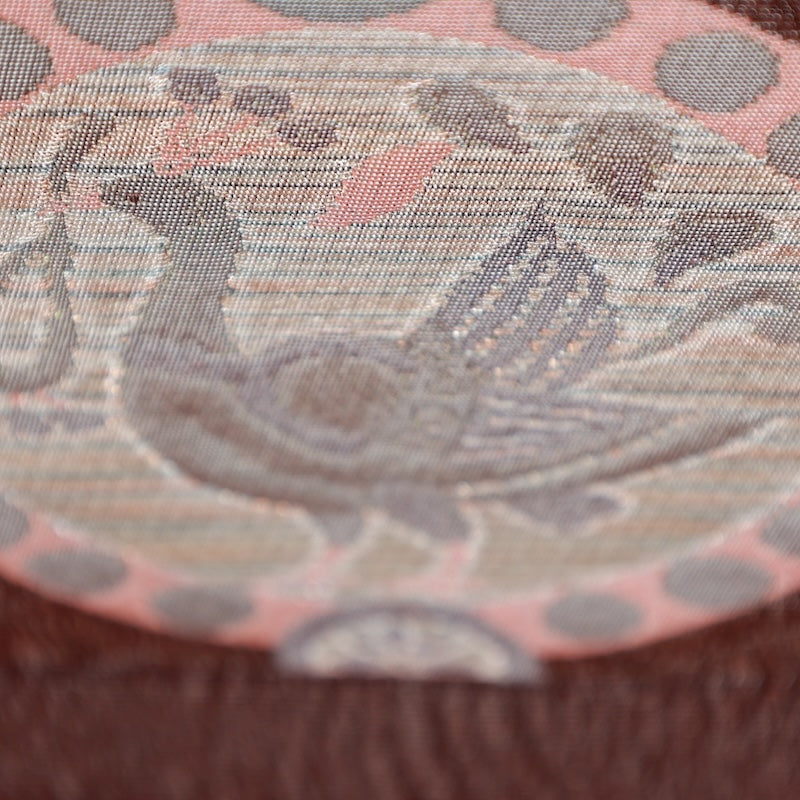 Japanese kimono used sash belt (hukuro-obi) 100% silk / T318