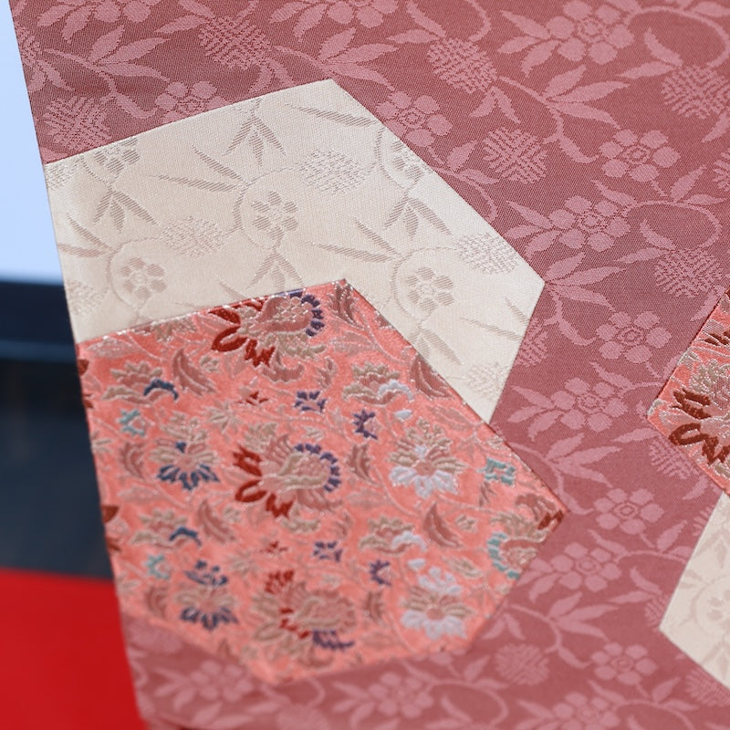 Japanese kimono used sash belt (obi) 100% silk / T313