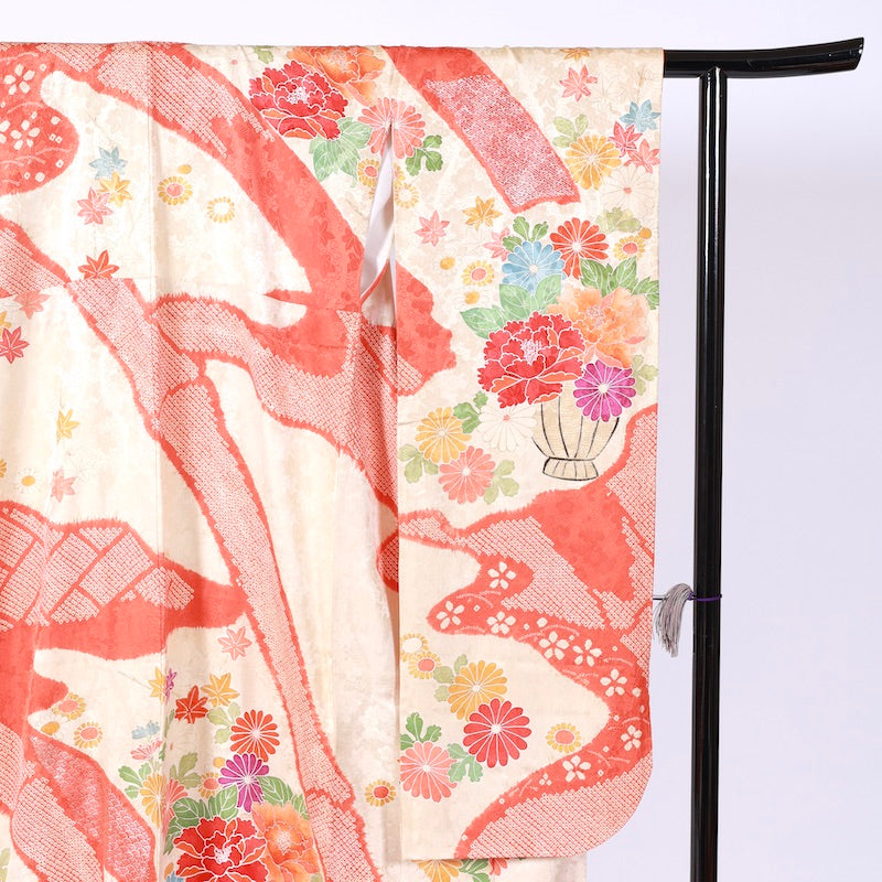 Long-sleeved kimono (Furisode) /B40