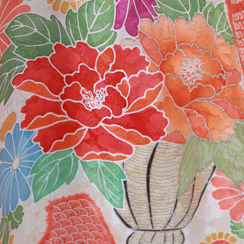Long-sleeved kimono (Furisode) /B40