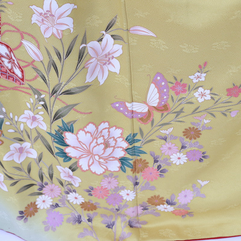 Long-sleeved kimono (Furisode) /B41