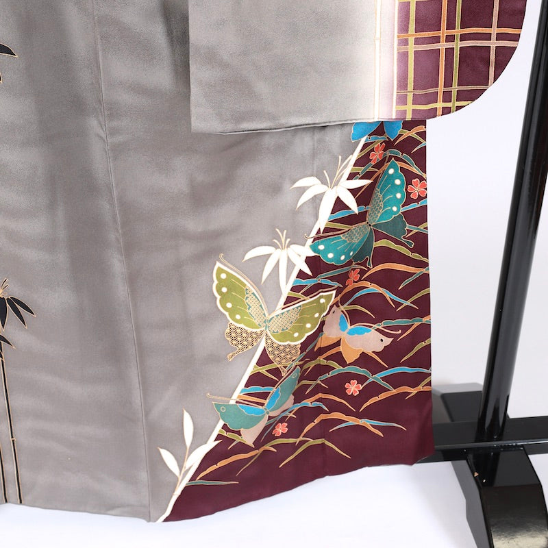 Long-sleeved kimono (Furisode) /B43