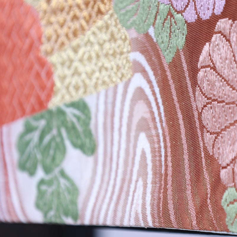 Japanese kimono used sash belt (hukuro-obi) 100% silk / T338