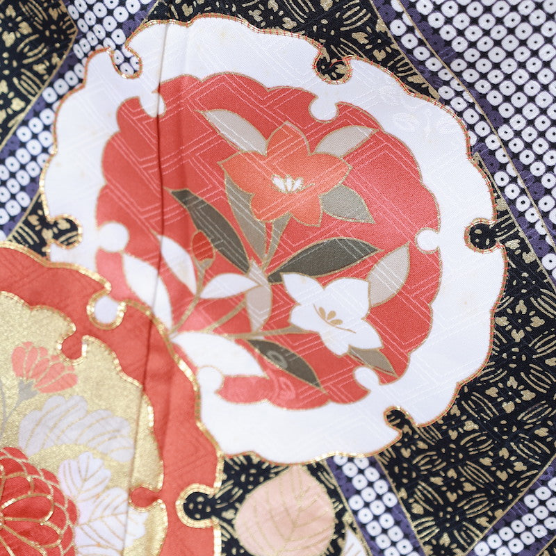 Long-sleeved kimono (Furisode) /B42