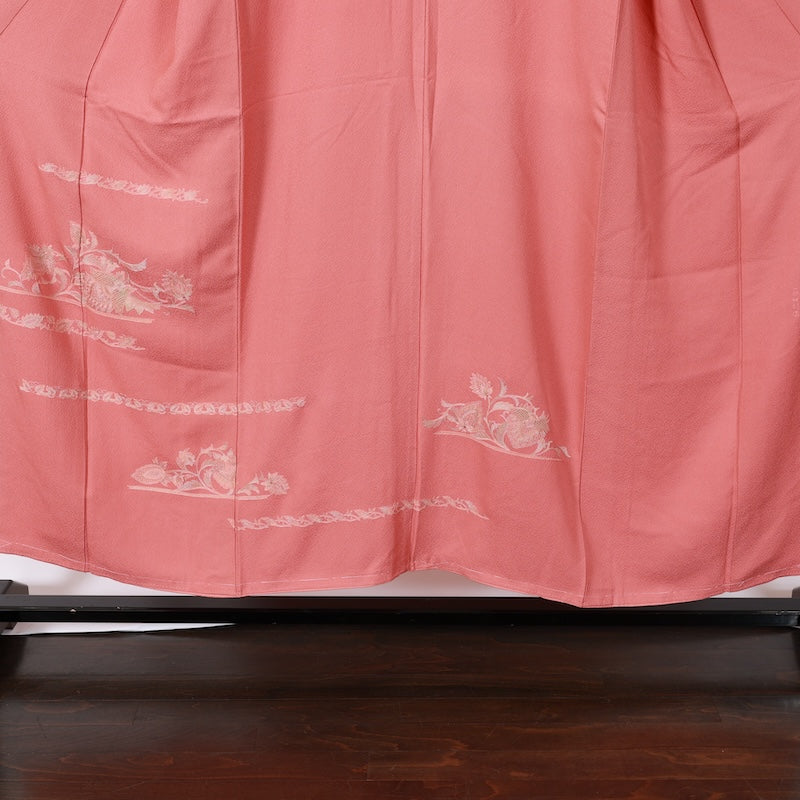 Japanese kimono Unused New <Tsukesage> M-size silk 100% /B722