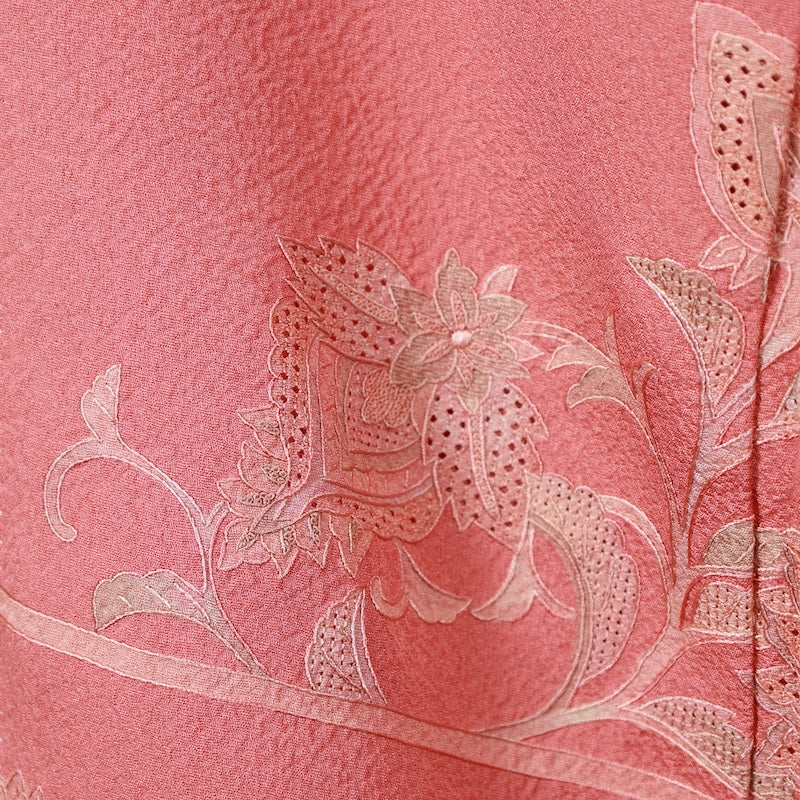 Japanese kimono Unused New <Tsukesage> M-size silk 100% /B722